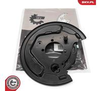 1x Spritzblech, Bremsscheibe ESEN SKV 57SKV706 passend für TOYOTA