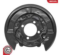 ESEN SKV Spritzblech, Bremsscheibe hinten links für TOYOTA 57SKV784