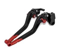 ESPEEDMTC Für Honda Rebel 300 500 CMX300 CMX500 2017-2024,modifizierte CNC-Aluminiumlegierung, Lange Bremskupplungshebel-Zubehör (Rot)