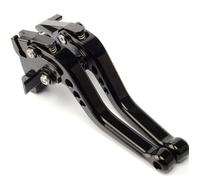 ESPEEDMTC Für Yamaha Xmax 125 250 300 400 2015-2023 modifizierte CNC-Aluminiumlegierung 6-Gang Aufwand sparen Einstellbarer kurzer Bremskupplungshebel Zubehör (Schwarz)
