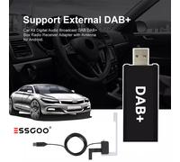ESSGOO Für Android Autoradio Externe DAB+ Digital Radio Adapter Box Empfänger