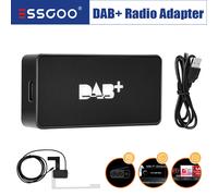 ESSGOO Für Autoradio Android DAB+ Box Adapter Tuner UKW-Übertragung Empfänger