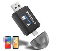 ESSGOO Mini Adapter 2-IN-1 Wireless CarPlay+Android Auto Adapter BMW E70 E71 CIC