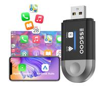 ESSGOO Mini Adapter 2-IN-1 Wireless CarPlay+Android Auto Adapter BMW E70 E71 CIC