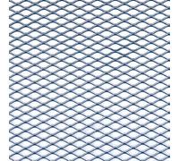 Alu Racegitter Renngitter Racing Tuning Aluminium 100x25 cm Natur Universal