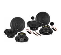 ESX 13cm Front/Heck Auto Lautsprecher Komplett-SET für DAIHATSU (#147)