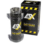 ESX DC1500-1.5 Farad Puffer-Kondensator mit integriertem Verteilerblock