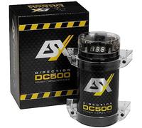 ESX DC500-0.5 Farad Puffer-Kondensator mit integriertem Verteilerblock