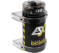 ESX DC500-0.5 Farad Puffer-Kondensator mit integriertem Verteilerblock