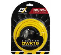 ESX DIRECTION DWK16 Kabelkit Endstufen 16mm² Vollkupfer Verstärker-Anschluss-Set