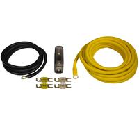 ESX 16mm² OFC Kupfer Kabelset DWK16 Stromkabel-Set Anschlusskit Auto Verstärker