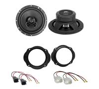 ESX Horizon HZ-62 Lautsprecher Einbauset für Ford Fiesta MK6 Facelift vorne