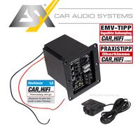 ESX POWER4 | High End Aktiv-Modul ideal für ESX + HIFONICS + MUSWAY mit Quick Connect | 1 x 475 W RMS @ 4Ohm