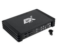 ESX QL800.6-6-Kanal Class-D Car-Audio Verstärker mit Bass-Fernbedienung | 6 x 80/125 W RMS @ 4/2 Ω | Start/Stopp Ready