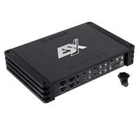 ESX QL800.6-6-Kanal Class-D Car-Audio Verstärker mit Bass-Fernbedienung | 6 x 80/125 W RMS @ 4/2 Ω | Start/Stopp Ready