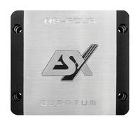 ESX Quantum QS-Four-BT-ISO | 4-Kanal Class D Mini-Verstärker mit integriertem Bluetooth für Audiostreaming und 240 W RMS | ISO-Kabelbaum | Quantum-Serie