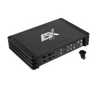 ESX QL800.6-6-Kanal Class-D Car-Audio Verstärker mit Bass-Fernbedienung | 6 x 80/125 W RMS @ 4/2 Ω | Start/Stopp Ready