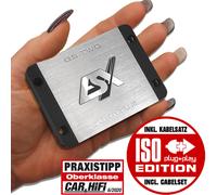 ESX QS-TWO 2-Kanal Class D Nano Digial Verstärker 2 x 52/95 WRMS @ 4/2 Ohm