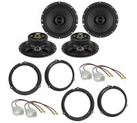 ESX SIGNUM SXE-62 Koaxial 2-Wege Lautsprecher Einbauset für Ford C-Max DXA