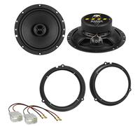 ESX SIGNUM SXE-62 Koaxial Lautsprecher Einbauset für Ford Focus 3 DYB Fiesta JA8