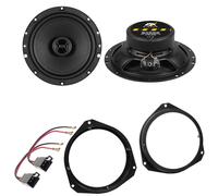 ESX SIGNUM SXE-62 Koaxial Lautsprecher Einbauset für Opel Astra H Corsa D vorne