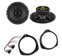 ESX SIGNUM SXE-62 Koaxial Lautsprecher Einbauset für Opel Astra H Corsa D vorne