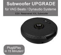 ESX Subwoofer für VW SEAT CUPRA Beats Dynaudio Bass Reserverad Notrad Sub tausch