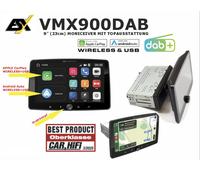 ESX VMX900DAB Autoradio 1-DIN Media Moniceiver (9“) TFT Apple Car Play, Android