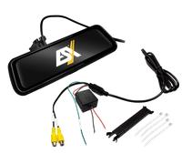 ESX VNA-Mirror - 9,7 Zoll Rückspiegelmonitor mit Vollbildansicht - HD Auflösung | 2 x Video IN | 9-36 V Betriebsspannung für PKW und LKW geeignet