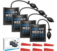 eSynic 4 Stück Montagekissen Luftkissen Air Wedge Pump Fenster Montagehilfe Handwerkzeuge Tragendes Gewicht für Fensterinstallation, Tür, Autoreparatur