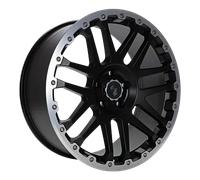 Eta Beta Combat CV Black Matt Lip Cap Pol Alufelge 20 Zoll ET45 6x139,7 ML93,1