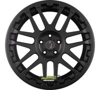Eta Beta Combat Black Matt Alufelge 22 Zoll ET15 5x112 ML66,6