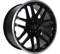 ETABETA COMBAT Black matt lip polished 8.0Jx17 5x120 ET45