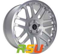 Etabeta Combat silver matt lip polished 7x17" ET5 LK5 139.7 ML 108.3 Alufelge...