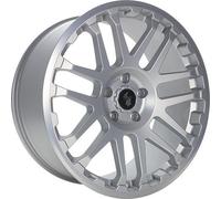 Eta Beta, Combat, 9x20 ET42 5x120 65,1, silver matt lip polished