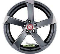 Etabeta Magic anthracite matt full polished 8.5x20 ET25 - LK5/112 ML66.5 Felge