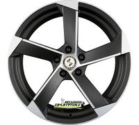 Etabeta Magic black matt full polished 8.5x20 ET25 - LK5/112 ML66.5 Felge Alu