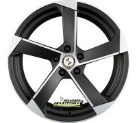 Etabeta Magic black matt full polished 9x20 ET25 - LK5/112 ML66.5 Felge Alu
