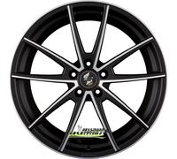 Etabeta Manay-K black matt polish 8.5x19" ET35 LK5 112 ML 78.1 Alufelgen 19 Zoll