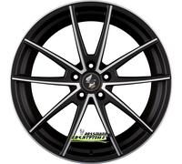 Etabeta Manay-K black matt polish 9x20" ET25 LK5 120 ML 78.1 Alufelgen 20 Zoll