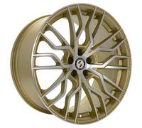 Eta Beta Medusa Gold Matt Full Polish Alufelge 21 Zoll ET37 5x112 ML66,5