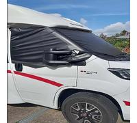 Etomvoop Frontscheibenabdeckung für F-iat Ducato, Sonnenschutz, Frostschutz, Windschutzscheibe, Verdunkelung, Anti-UV-Sonnenschutz, Abdeckung für Ducato Wohnmobil ab 2006