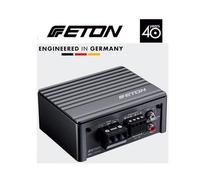 ETON PA 2 - ultra kompakter 2 Kanal Verstärker, leistungsstarke digitale Micro Endstufe für Autos und Reisemobile, Class D Amp mit 2 x 85 Watt