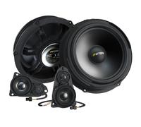 ETON UG VW T5 F3.2 - Audiophiles 3-Wege Komposystem, Plug & Play Lautsprecher Set, kompatibel mit VW T5 Transportern, Multivans und Reisemobilen, Soundsystem für die Vordertüren
