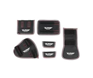 EUFAB 11242 Fahrradtransportschutz-Set, Rahmenschhutz, 6-teilig