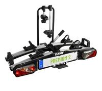 EUFAB PREMIUM II Autofahrradhalter Hinterer Anbau Schwarz, Grau