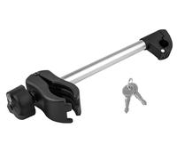 Eufab Rahmenhalter lang Ø 25+30mm abnehmbar abschließbar für Fahrradträger