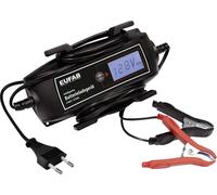 EUFAB Batterieladegerät 6/12 V, 4 A, schwarz
