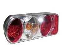 Eufab Anhänger-Rückleuchte Blinker, Bremslicht, Rückleuchte, Nebelschlussleuchte links 12 V Klarglas