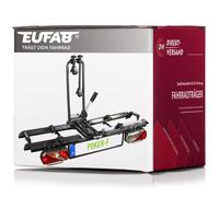 EUFAB POKER-F Autofahrradhalter Hinterer Anbau Schwarz, Grau